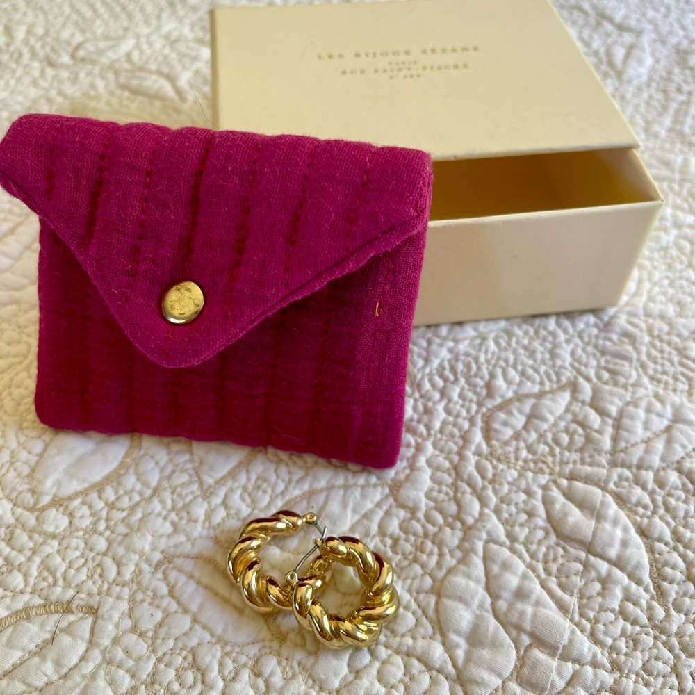 SÉZANE GOLD HOOPS